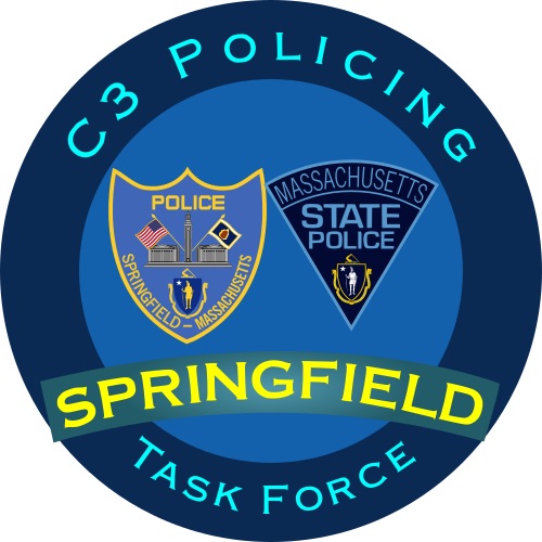 Insignia de la Fuerza de Tarea C3 Policing Springfield